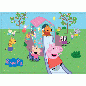 จิ๊กซอว์ Peppa Pig 40 ชิ้น ลายบ้านสไลเดอร์